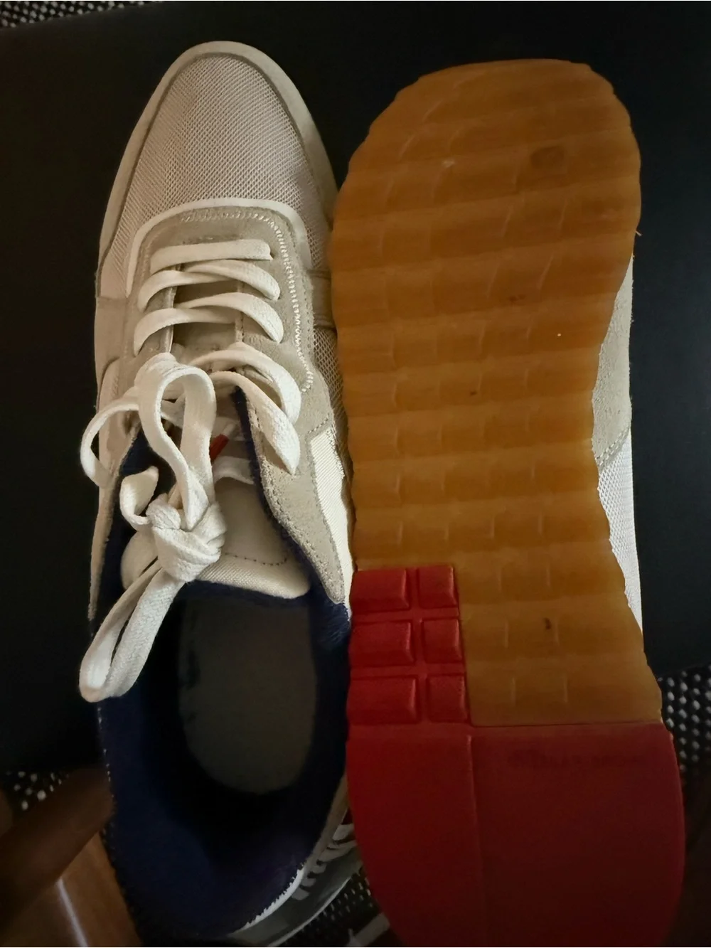 Orlebar Brown Men’s Oleta tan and White Sneakers